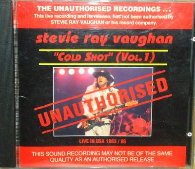 CD STEVIE RAY VAUGHAN  Cold Shot Vol.1 Live In USA 1983   BAN035A Banana Japan Rock Used