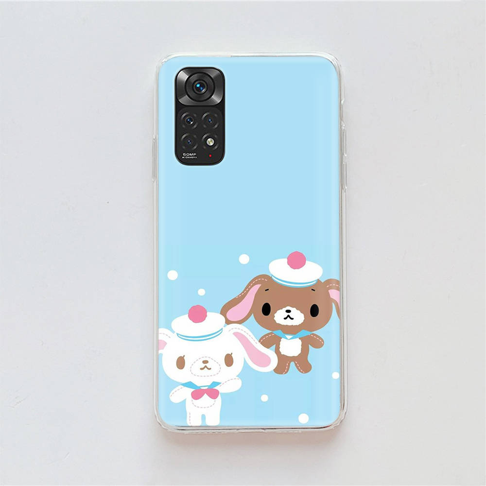 KT69 Kitty Friends Case for Samsung A04 A14 A23 A34 A54 M23 M33 M52 M53 Realme 10 9 C30S C35 C55 VIVO Y02S Y21 Y33S Y51 X80 Pro Clear Cover
