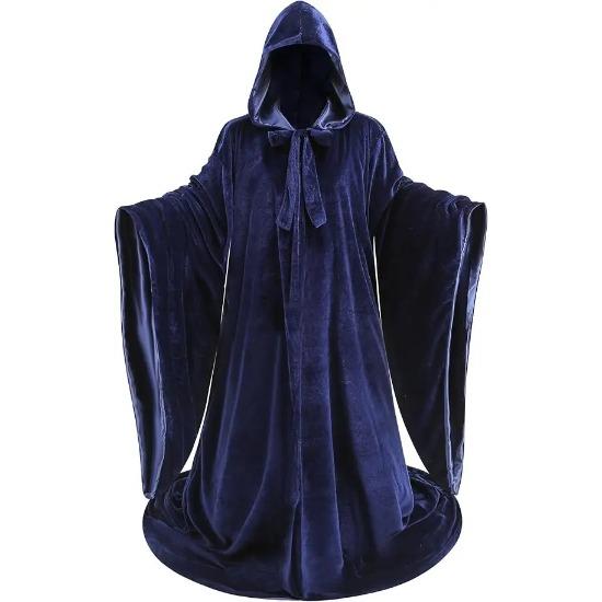 Sorcerer Cosplay Costume Halloween Wizard Cosplay Four Color Outfits Robes Cloaks Halloween Props Men Male