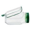 Salad Jar with Side Door Opening Integrated Seasoning Bowl Large