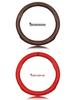 Genuine Leather Steering Wheel Cover for Luxgen Big 7, U6, U6 Sedan, S5, and Sharp 3 MPV