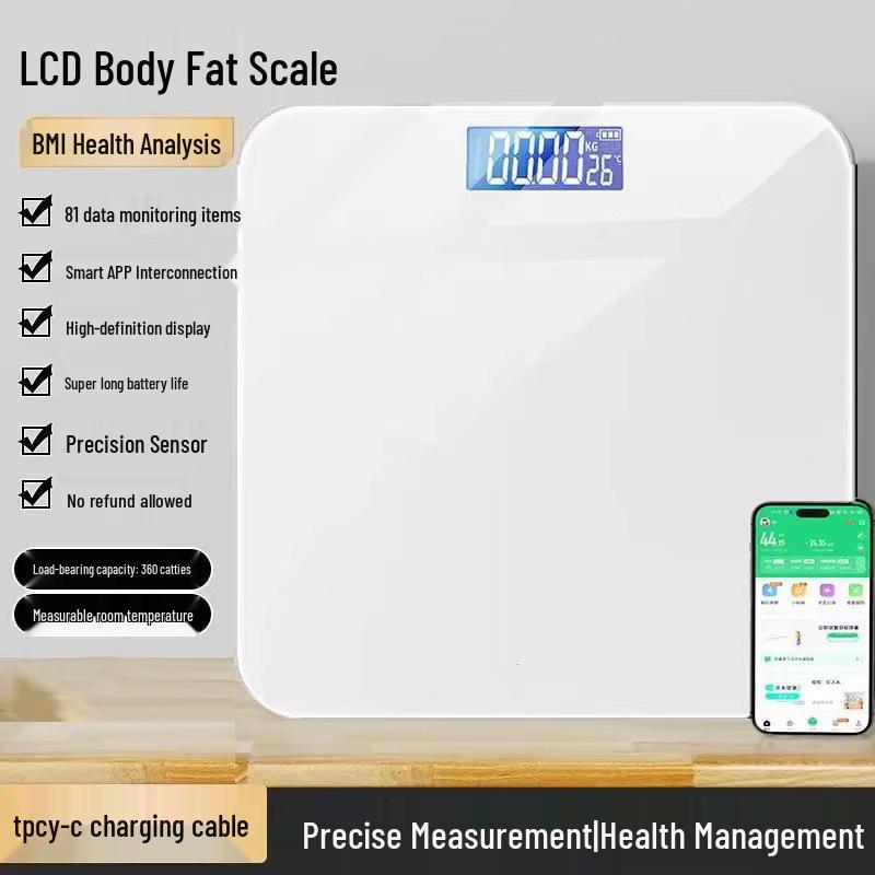Smart Digital Body Scale for Women & Dorms