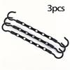 Sturdy Hanger Organizer Plastic Space Saving Hanger Smart Magic Clothes Hanger for Dorm Closet Storage Bedroom Essentials