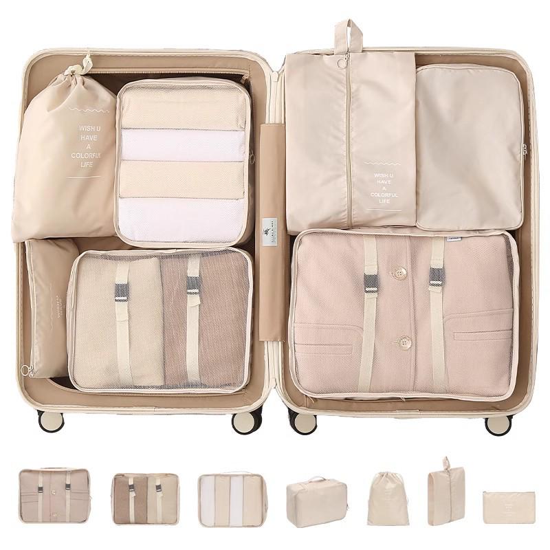 Travel Organizer Set: Separate Bags for Clothes and Underwear, Suitcase and Maternity Packing Solution.