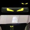 1x Odznak přední mřížky na zadním panelu auta Světelný obtisk LED Světelný znak Demon Eye