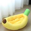Cartoon Banana Pet Bed for Cats and Small Dogs - Teddy, Bichon, Pomeranian - Four Seasons Mat