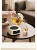 Smart Glass Tea Brewer: Versatile Household & Office Kettle for Brewing and Stewing Flower Teas.