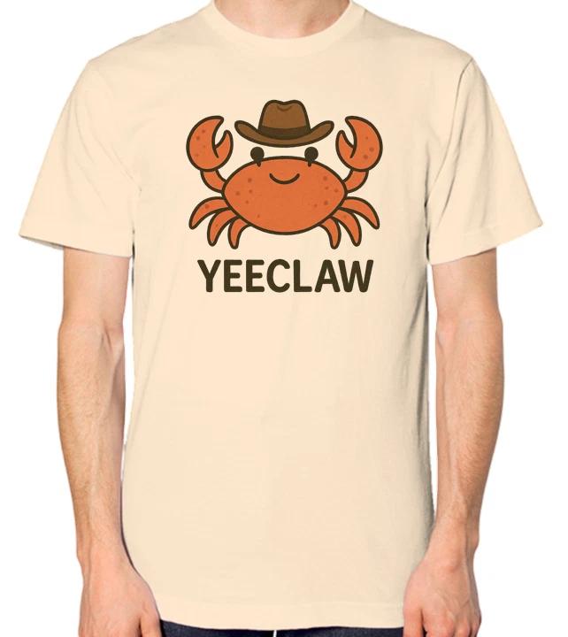Ковбойский краб Yeeclaw Yeehaw Унисекс футболка XXXL
