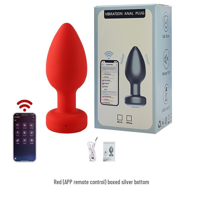 Wireless Remote-Control Mini Butt Plug Vibrator for Men & Women
