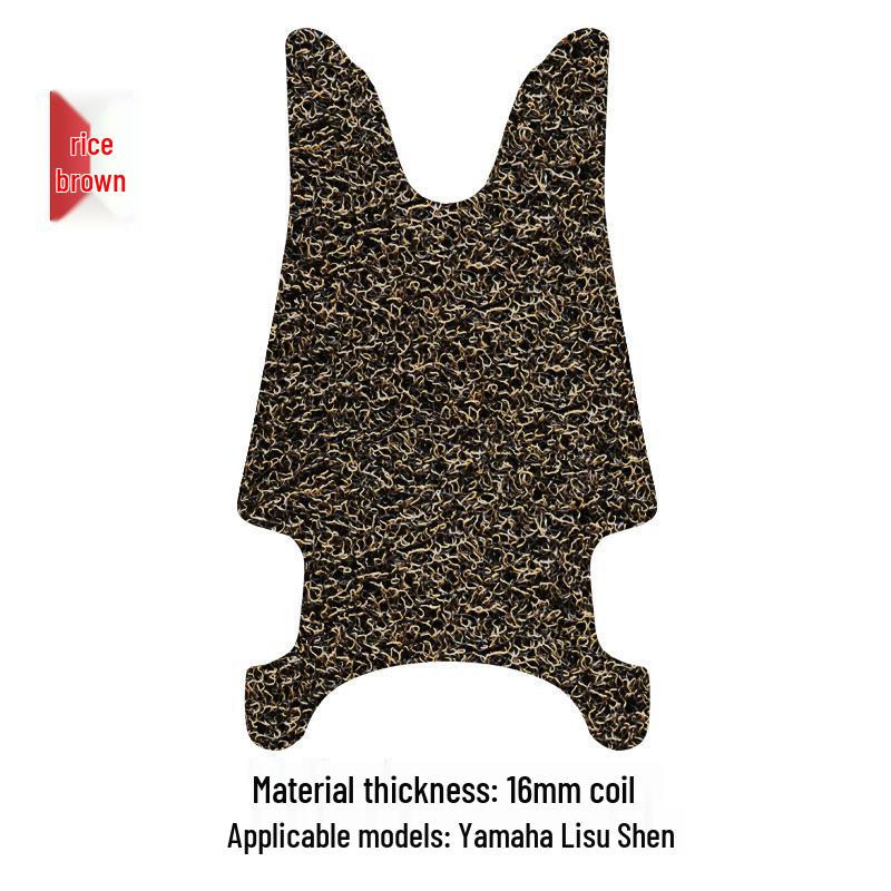 

Нескользящий, водонепроницаемый коврик для подножки для электрического мопеда Yamaha Lisuoshen 16MM