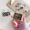 Texture Leopard Print Clear Earphone Cases Cover Case For Airpods Pro3 Pro2 2 3 4 1 Pro