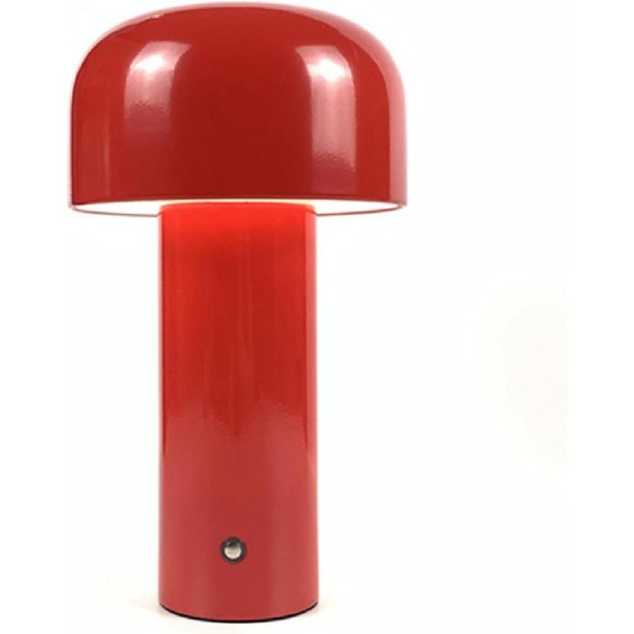 Liuwei Desk Lamp for Cordless Touch Dimming,USB Rechargeable Led Night Light Modern Mushroom Table Lamp for Living