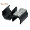 5Pcs Chair Legs Tips Caps with Felt Pads U-shaped Plastic Table Feet Glides Protectors Non-Slip Furniture Feet Tubing Cap for 19/22/25mm Diameter