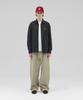 STENDS [M~4Xl] Flow Cotton Shirt_Deep Charcoal