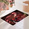 Hololive Houshou Cartoon Room Mats Anti-slip Absorb Water Long Strip Cushion Bedroon Mat Household Carpets