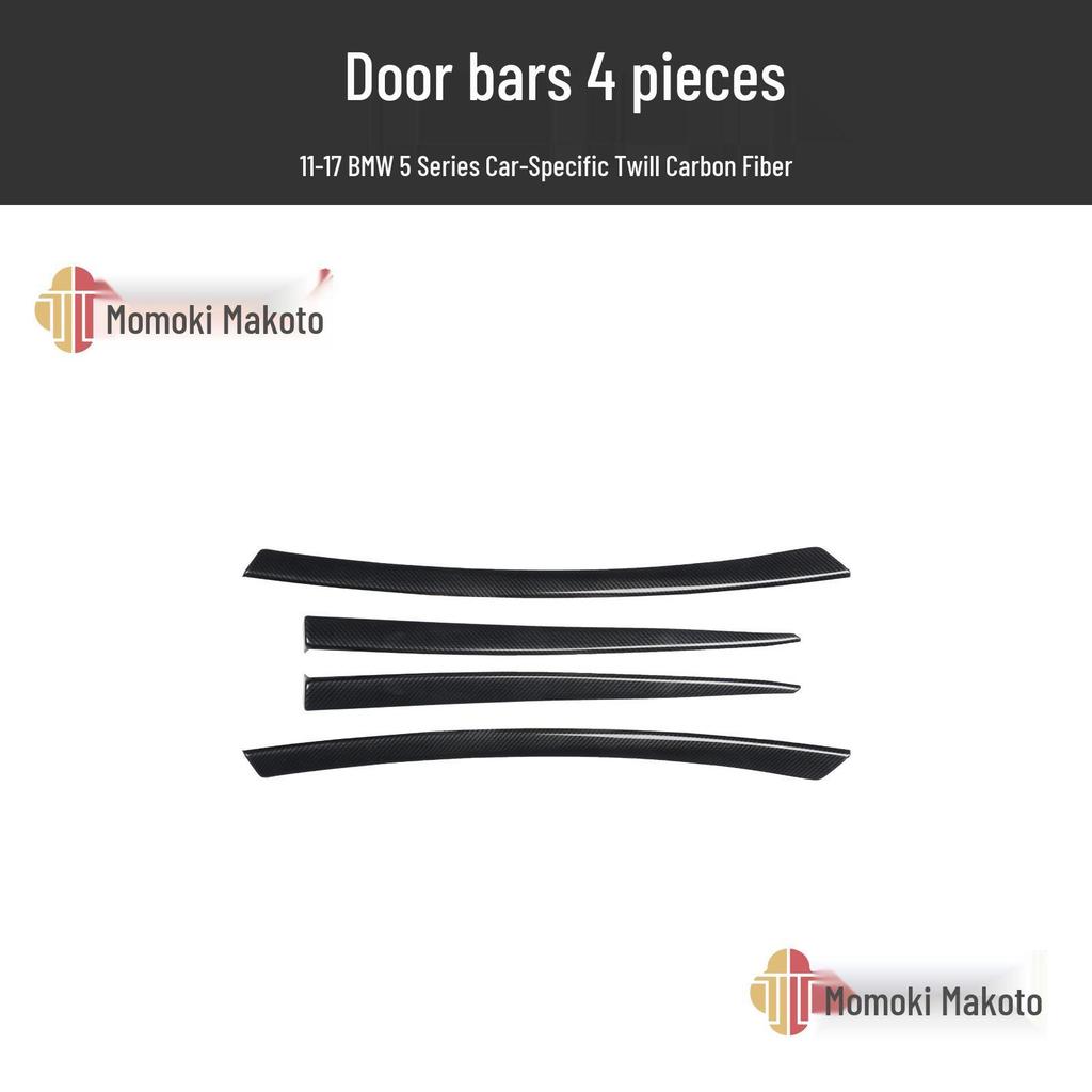 5 Series Carbon Fiber Interior Trim: 525li/530le Console Shifter & Door Panel Decorative Sticker (G38/F18)