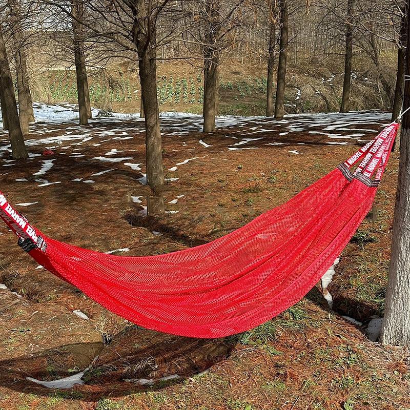 Travel Portable Folding Hammock Garden Terrace Balcony Hanging Hammock Camping Survival Hunting Rest Nets