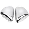 Chrome Left Right ABS Side Panel Battery Cover Set for Yamaha Virago XV700 750 1000 1100 1984-Up