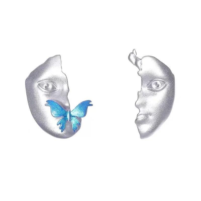 Creative Cute Charms Horse Zinc Alloy Stud Earrings for Women Cartoon Jewelry Bring Good Luck Earrings Accessories Gifts