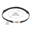 Fashionable Style Solid Color Women's Adjustable Leather Dress Sweater Belt Slimming Women's Belt
