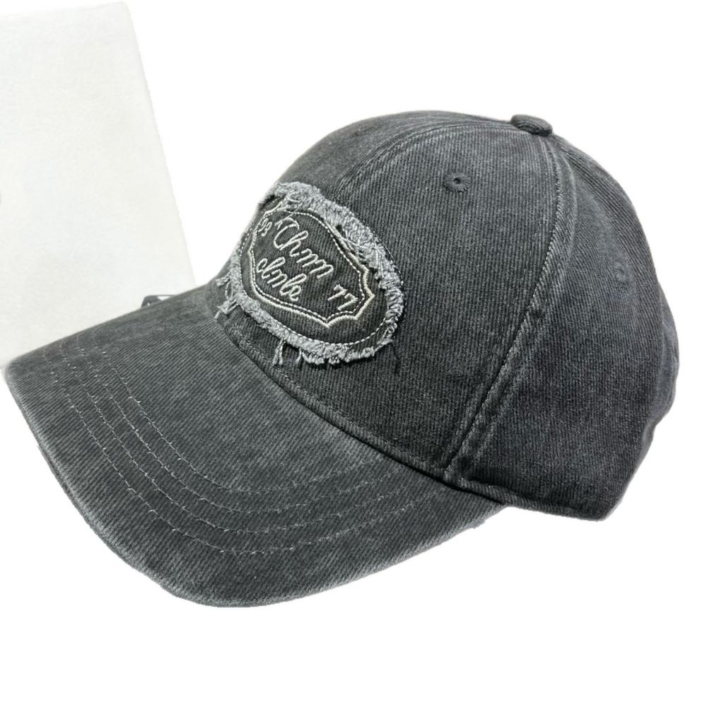 Guangzhou High Quality Big Head Circumference Baseball Cap Washed Polished Cotton Patch Letter Cap Tide
