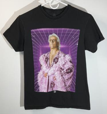 Ric Flair Short Sleeve T-Shirt Men's Small Black
