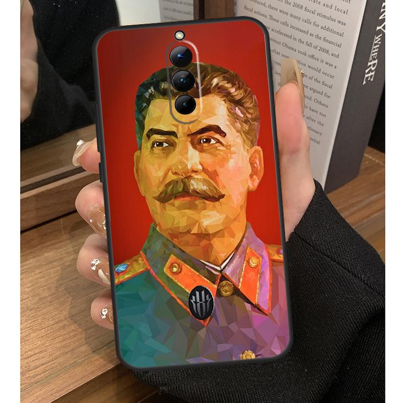 Stalin Soviet Case For Nubia Red Magic 8S 9S Pro Plus 6S 7S 6 7 Pro 6R 5G RedMagic 9 8 10 Pro Plus Coque