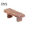 Micro Landscape Romantic Craft Resin Double Stool Bench Garden Figurine Decor