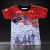 Malaysia National Day 3D T-Shirt For Kids Featuring Full Front Flag Print Design