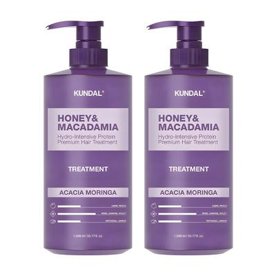 Honey & Macadamia Hair Treatment Acacia Moringa Fragrance, 1.058L, 2 Units