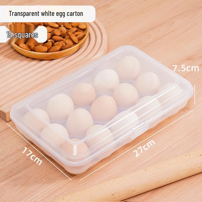 Egg Storage Box - Food Grade Fresh Keeper for Kitchen Organization