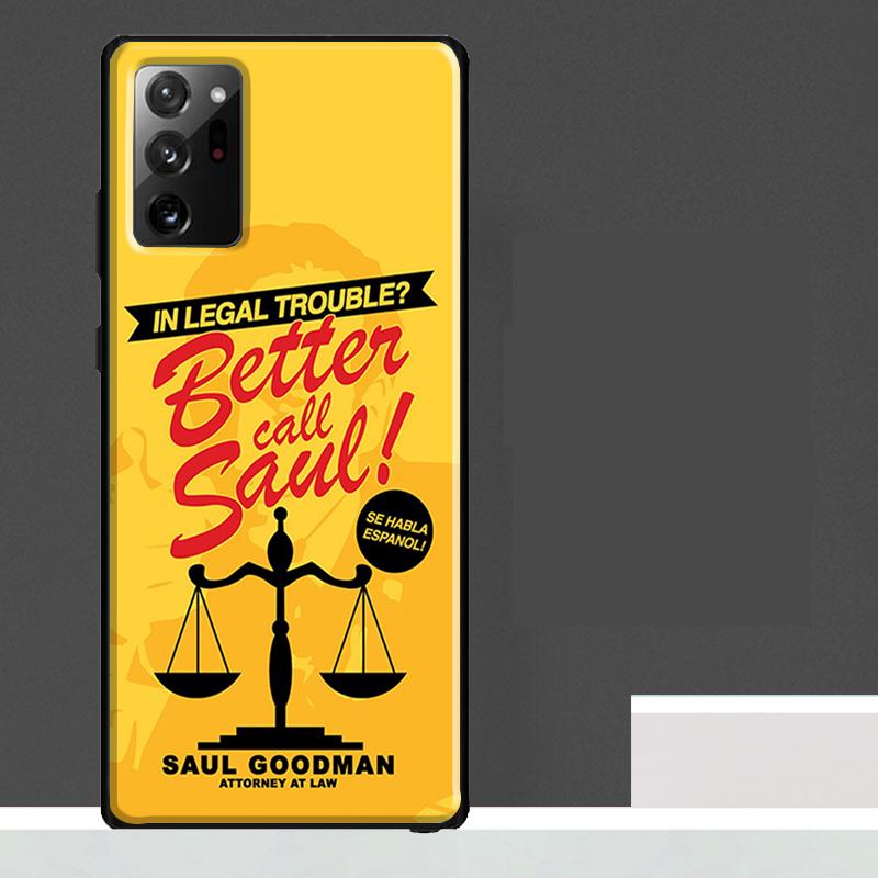 Better Call Saul Case For Samsung Galaxy S23 S24 S25 Ultra S9 S10 S20 S21 S22 Plus S23 FE S25 FE Phone Cover