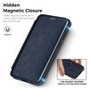 For Samsung Galaxy S25 FE Magnetic Case RFID Blocking Card Holder Leather Phone Cover
