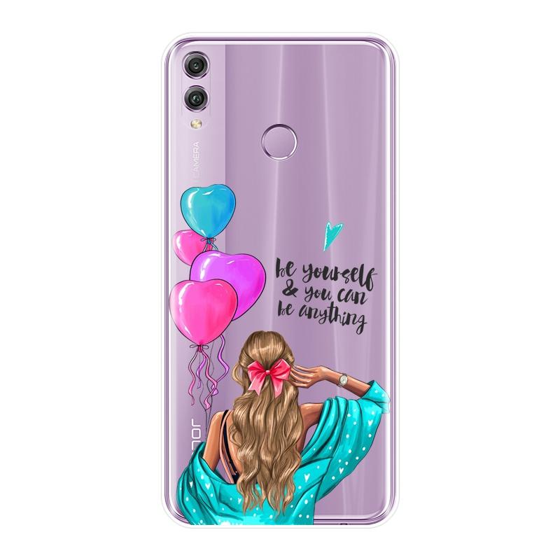 

Для huawei Honor 7 8 9 10 Lite чехол для телефона силиконовый черный чехол для девочек мягкая задняя крышка для huawei Honor 7 7S 7X 7A 7C Pro 10 9 8 8X MAX Honor 10 Lite