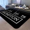 Brompton LOGO Floor Mat Non-Slip Laundry Room Mat Laundry Decor Balcony Child Living Room Bedside Mats
