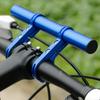Handlebar Extender Bicycle Aluminum Alloy Bracket Extension Double Handlebar Extension Mount Holder Use Compatible for Bicycle