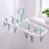 12 Clip Folding Drying Rack Underwear Socks Clip Multi-functional Clothes Rack 