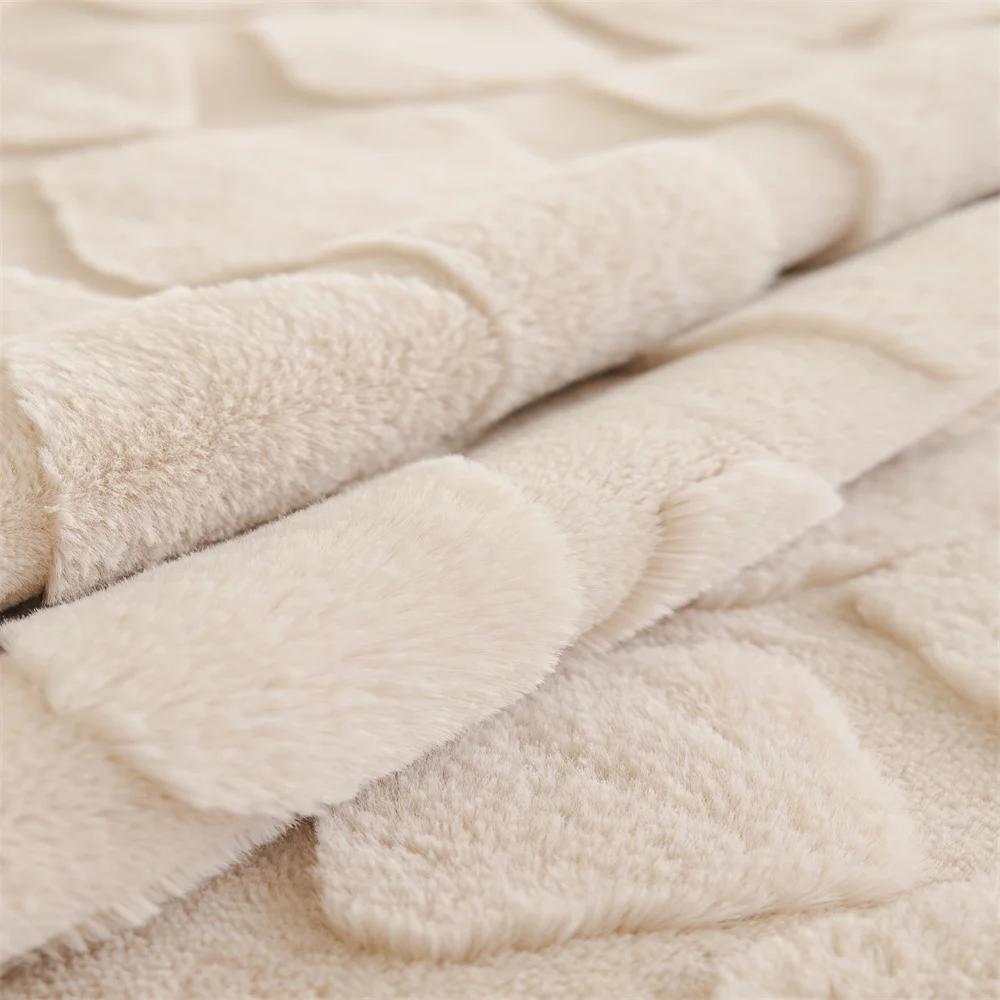 Sofa Cushion Winter Non-slip Sofa Cushion Plush Seat Cushion Cover Light Luxury Autumn and Winter Seat Cushion
