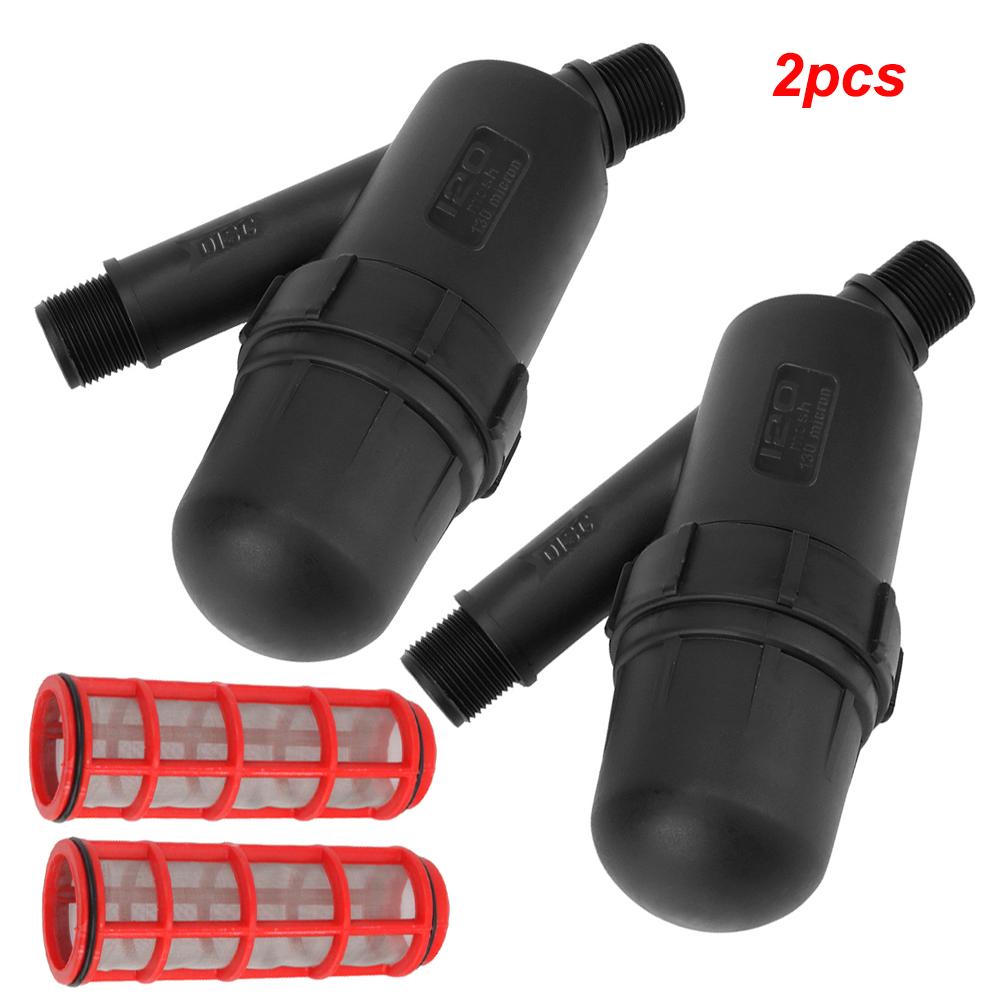 Garden Watering Screen Filter 3/4 Inch Stainless Steel Net Sprayer Water Filters 120 Mesh Irrigation Drip Fountain Tools