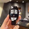 Car Remote Key Case Cover For Mercedes Benz A C E S G Class GLC CLE CLA GLB GLS W177 W205 W213 W222 X167 AMG QV2