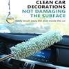 Extendable Dusting Mop Multifunctional Scratch Resistant Duster for High Ceiling Blinds Car Exterior Cleaning