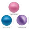 Small Pilates Ball Fitness Equipment Thickened Heavy Duty Balance Ball for Core Training Competition Exercise Balance Stretching