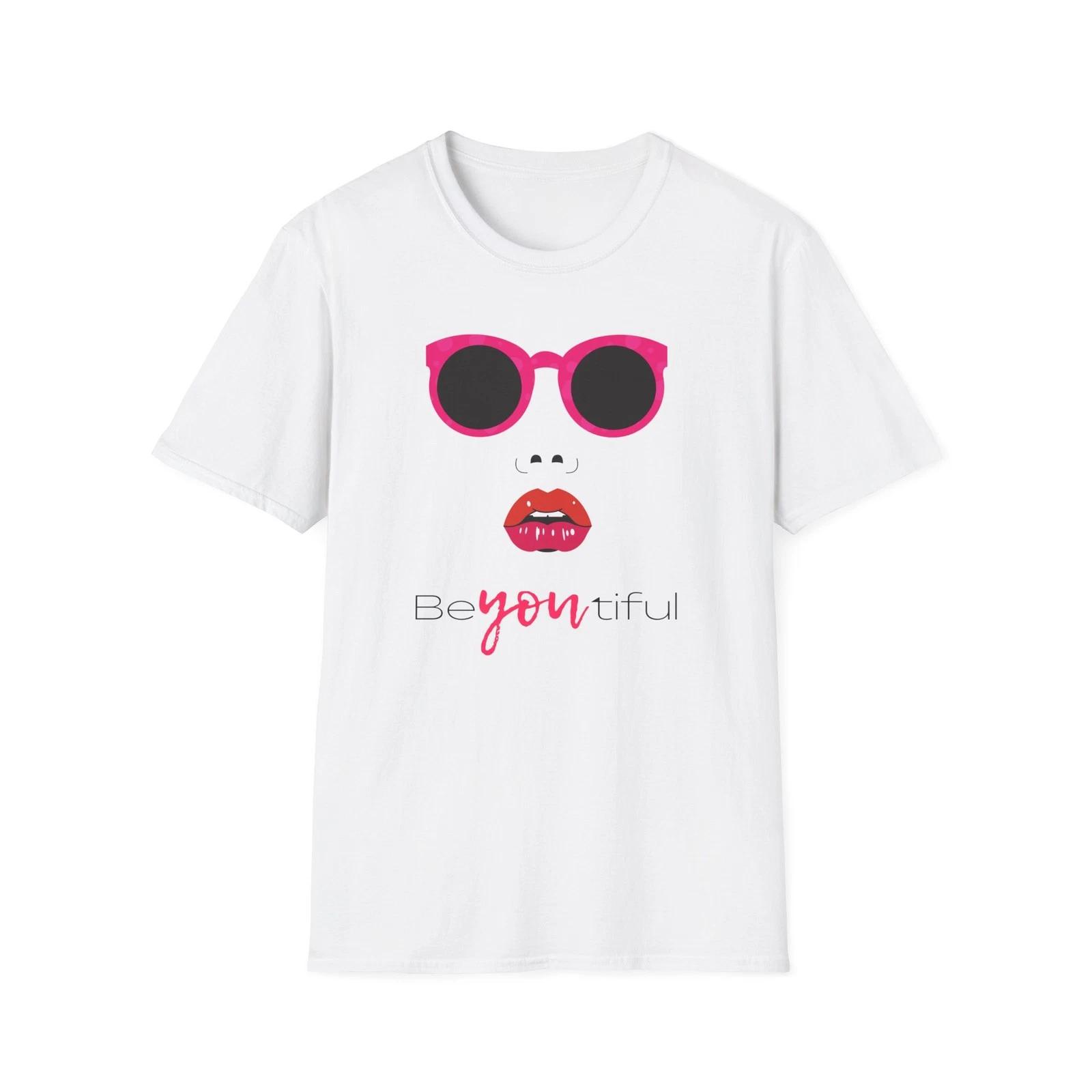 

BeYOUtiful Face Graphic T-Shirt, Vacation Shirt, Summer Tshirt S