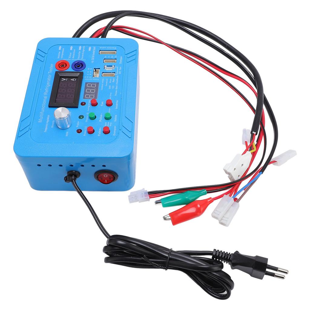 Inverter Refrigerator Tester Variable Frequency Board Testing Instrument Solenoid Valve Repair Tool with Buzzer Warning