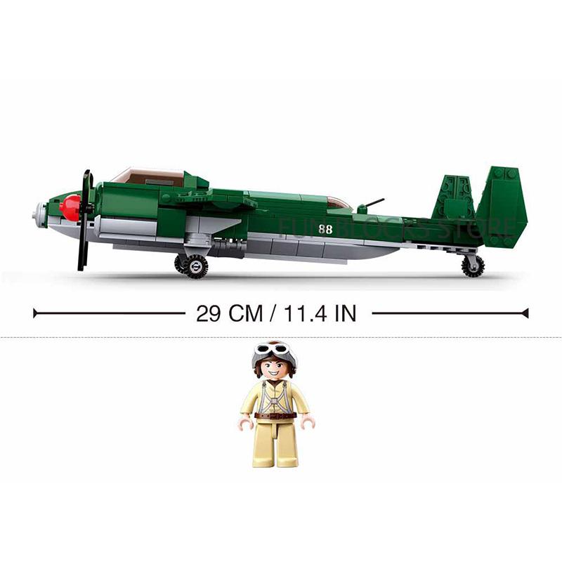 SLUBAN WW II Esercito USA Higgins Landing Craft Nave da Guerra Blocchi da Costruzione Barca Armata Marina Seconda Guerra Mondiale Moc Bricks Modello Classico Giocattolo