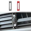 For SEAT Leon MK2 1P Cupra FR 2005—2012 Central Console Air Outlet Vent Panel / 3K Carbon Fiber+ Resin / 3mm Anti-Scratch