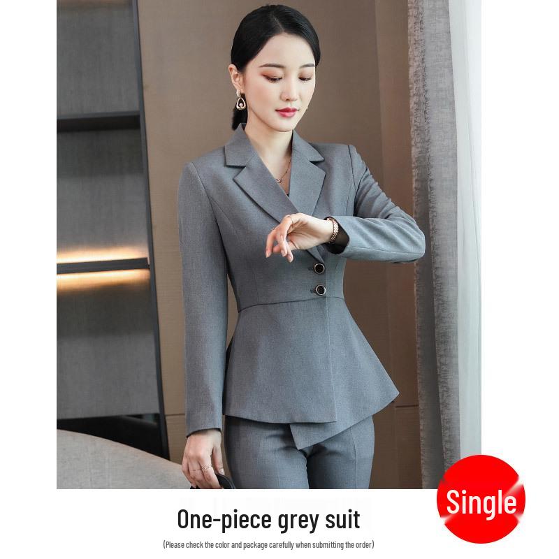 Women's Professional Goddess Style Suit Set - Autumn/Winter Formal Workwear