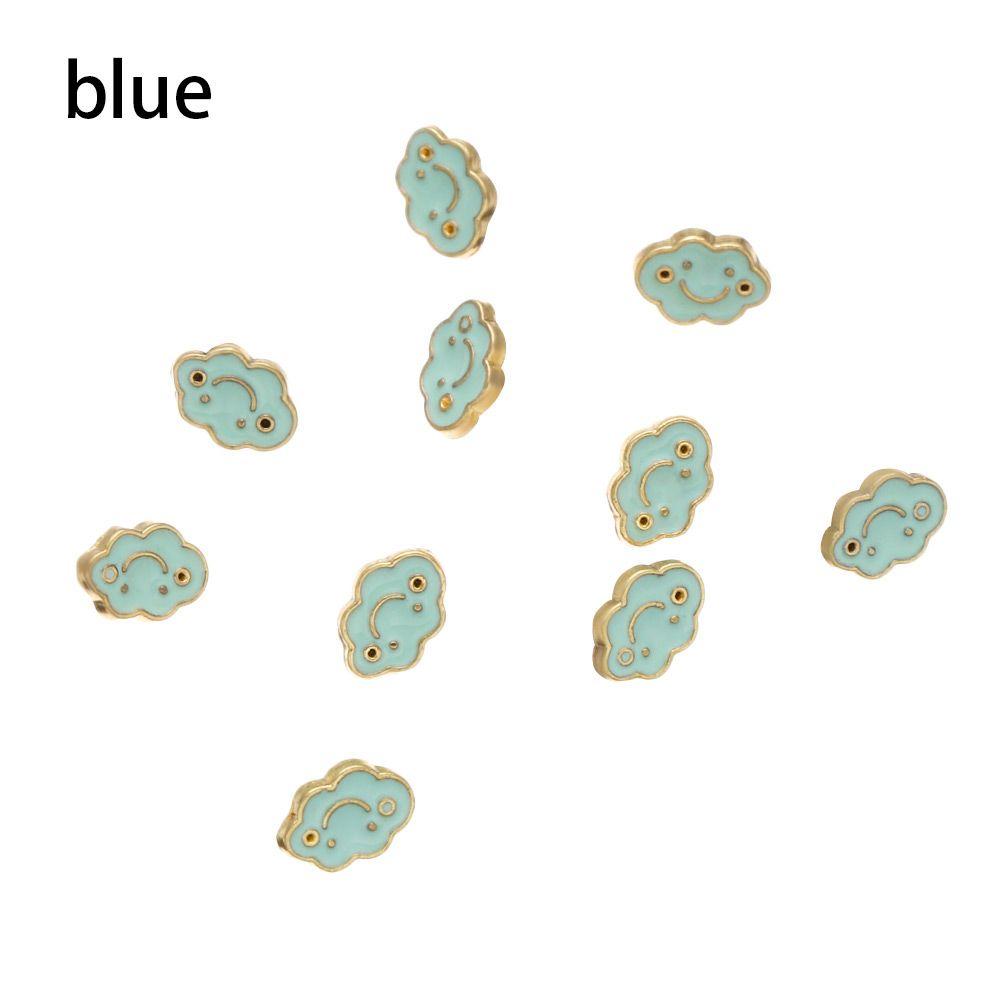 

Scrapbooking Garment Supplies DIY Dolls Sewing Doll Clothing Accessories Doll Buttons Cloud Shape синій