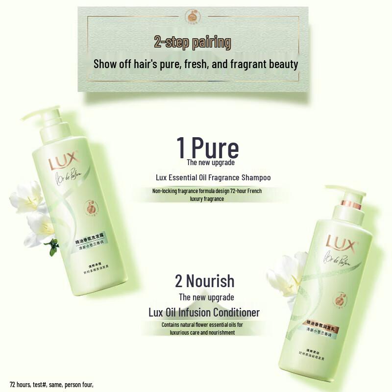 Lux Perfumed Shampoo & Body Wash Set