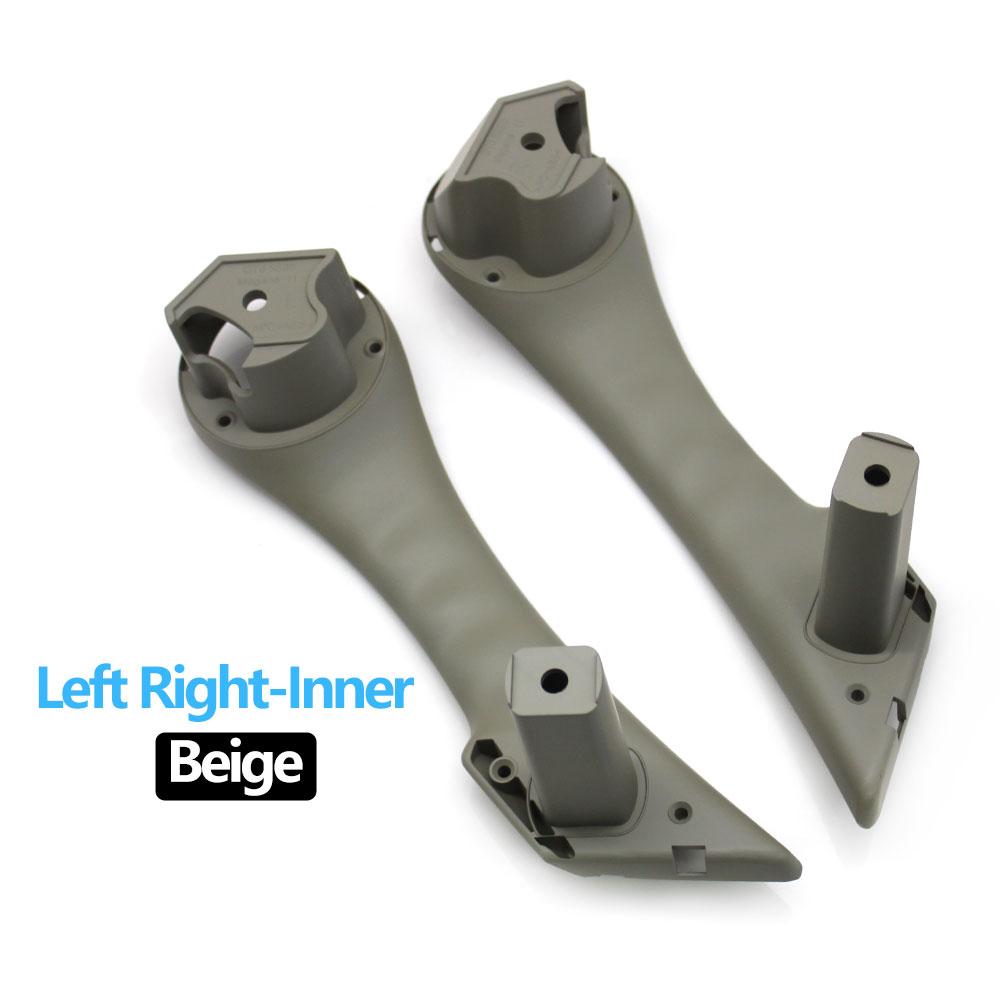 2PCS Car Inner Door Left Right Pull Grab Inner Handle Outer Cover For Renault Megane 2 MK2 X84 2002-2008 8200297158 8200297171
